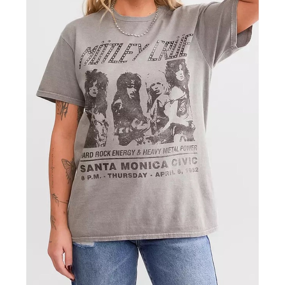 Motley Crue Santa Monica Vintage T-shirt
